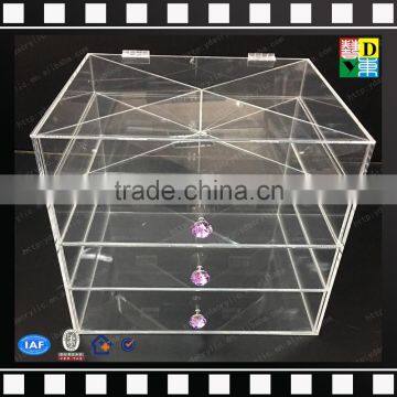 2016 Manufacturer supply 3/4/5/6 Drawer Acrylic Makeup Organizer Wholesale