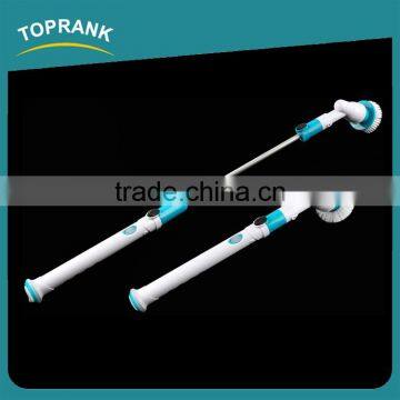 Toprank New Hot Selling Turbo Scrub 360 Cordless Tile Scrubber Cleaning Brush Electric Spin Scrubber Brush With Cleaning Kit photo-2