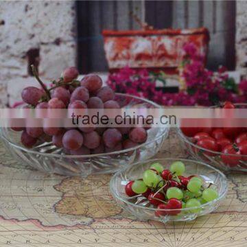 Deep Glass Dry Fruit Plate Decoration for Salad Vegetables photo-2