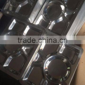 Stainless Steel Lunch Tray Restaurant Use Fast Food Tray photo-6