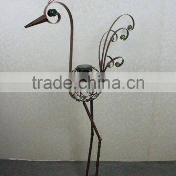 Garden Decor Metal Animal Peacock photo-3