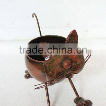 Flower Pot With Animal Decor photo-2