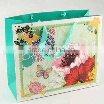 Flower Design Foldable Gift Bag / Shopping Paper Bag photo-4