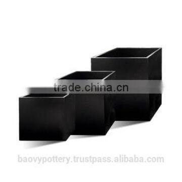 Fiberglass Planter, Set of 3.