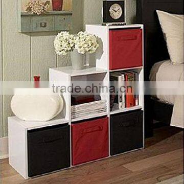 New Wood 6 Cube Step Organizer Storage Box Cube Wooden Organizer photo-2