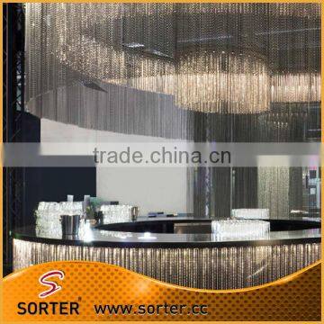 Amazing Gun Metal Ball Chain Curtain