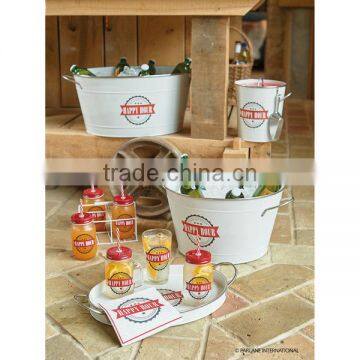 Tin Drinks Bucket for Beer