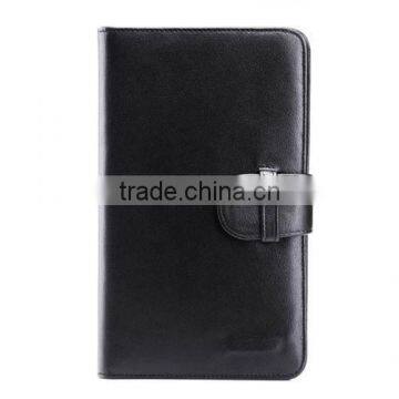 Mens Leather Travel Wallet Passport Holder Document Ticket ID Case photo-5