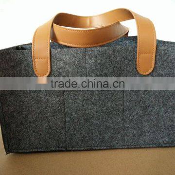 China Suppliers Factory Felt Baby Diaper Caddy Nursery Storage Bag for Diapers photo-3