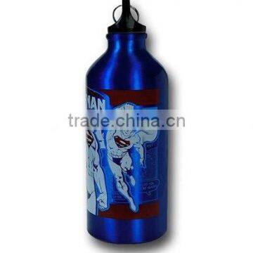 Food Grade Eco-Friendly 750ML Superman Aluminum Sports Water Bottle photo-6