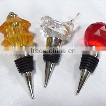 Clear Acrylic Led Shining Bar Wine Bottle Stopper Supplier photo-4