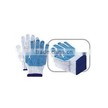 safety PVC dotted working glove/hand protection gloves/hand digging tools