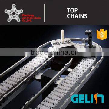 63 83 Plastic Flexing Beverage Conveyor Tooth Chain for 360 Degree Transport photo-3