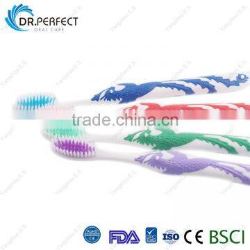 Classic Plastic Toothbrush White Teeth Factory Wholesale Toothbrushes photo-2