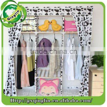 modern appearance non-woven assemble colors of bedroom cabinet