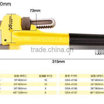 Cheap Price Pipe Wrench With Plastic Handle photo-2