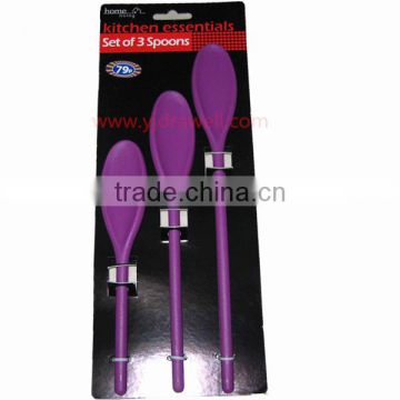 MS-8903 Set of 3 Plastic mixing spoon