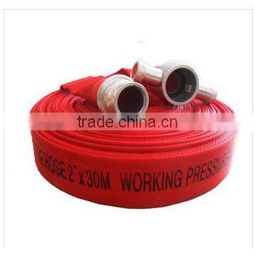 Red Long Lifetime Fire Hose With Coupling photo-3
