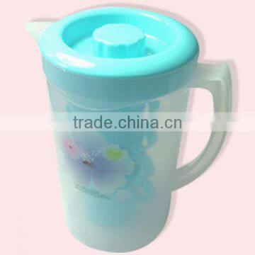 Custom Logo 2000ML Plastic Cold Water Jug With 4 Cups photo-2