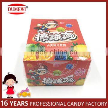 Baseball Candy Fruit Hollow Round Bubble Gum photo-6