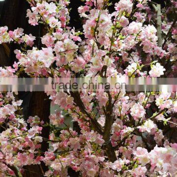 artificial silk decorative xmas flower cherry blossom flower