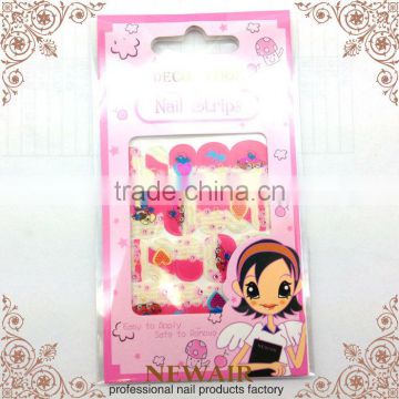 Trendy kids nail art sticker