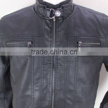 Mens Welding Leather Jacket photo-3