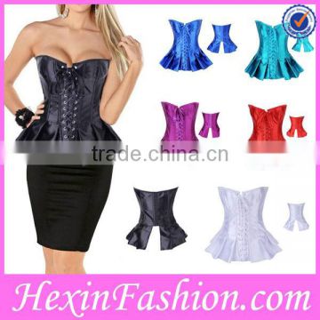 Plus Size Sexy Mature Corset Slim Fit Bustier Lingerie