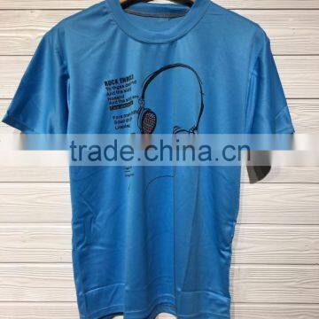 GZY latest men t shirt loose style high quality stock lots
