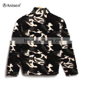 Manufacturer Factory China Sherpa Men and Woman Hunting Short Bomber Jacket photo-2