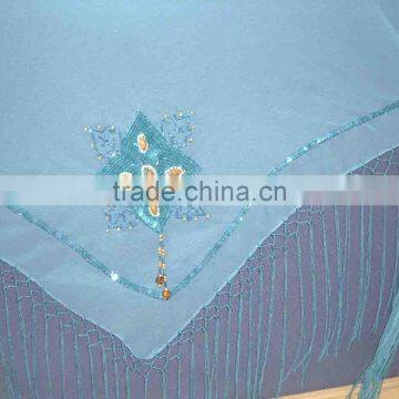 Blue triangular sarong