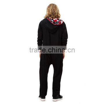 Cheap Mens Adult Onesie Jumpsuit Pajama Hoody Onesie Custom Jumpsuits photo-2