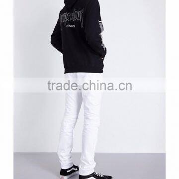 Oversized Fit Hoodies Long Sleeves Cotton Blends Fleece Logo Print Kangaroo Pocket Hoodies Ribbed photo-6