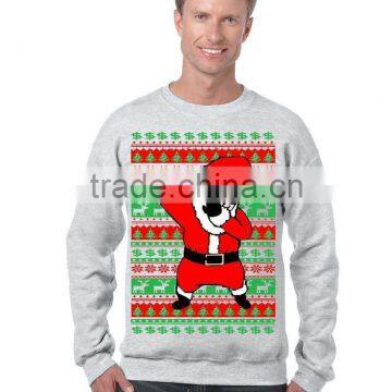 Wholesale Ugly Christmas Hand Knitting Cotton Pullover Sweater Designs photo-3