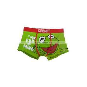 New design boys cartoon teen boys boxer underwear cool boxer underwear shorts mens boxer