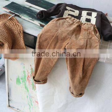 2-7 Years Wholesale 2017 New Stylish Boys Velvet Pants Fashion Autumn Solid Colors Boys Long Pants photo-5