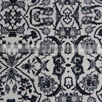 High Quality Silky Weaving 1/1 Printing Finished Cotton Fabric photo-3