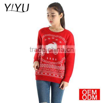 American Fashion Women Funny Cycling the Reindeer Sweater for Christmas photo-3
