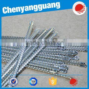 Knee Guard Accessories Spiral Steel Bone Witn End Caps