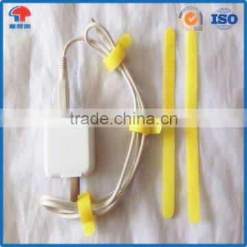 Hook and loop cable tie for electrial wire & cables