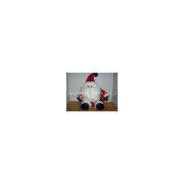 Best  cute Plush Santa Claus Soft Toy 2012 with hat for Christmas OEM