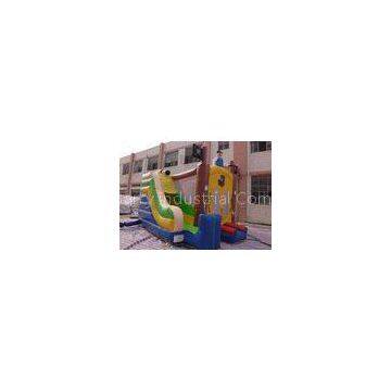 Theme Park Inflatable Combo Toddlers Pirate Ship Bouncy Castle For Rent