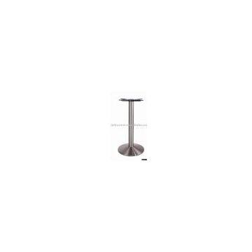 303SS    TRUMPET round INOX  DINING Table Base