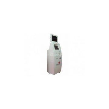 compact Windows XP card dispenser, printing Dual Screen Kiosk / Kiosks