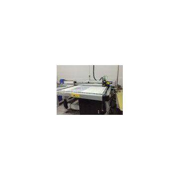 Pattern PVC Cutting Machine 50mm / S With Sing Rail Horizontal Axis Structure