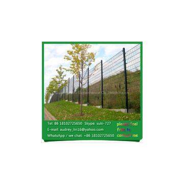 Galvanized Steel Green Vinyl Coated Welded Wire Mesh Nylofor 2D Fence for Sale photo-3