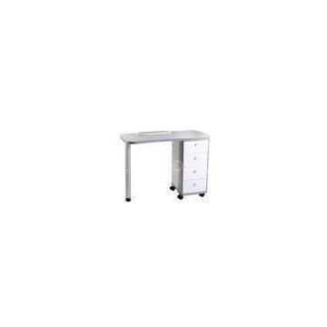 OEM / ODM Nail Salon Furniture / Equipment Nail Manicure Table Without Dust Collector