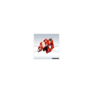 angle iron dimension/double clamp/scaffolding coupler/crossed fastener system