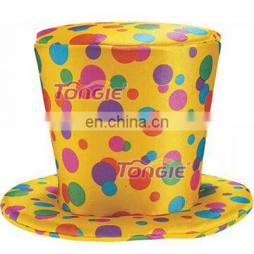 carnival funny clown Top Hat dot hat for clown showcase