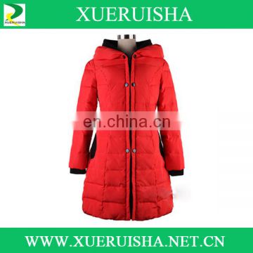 Female feather down jacket ultra light down jacket